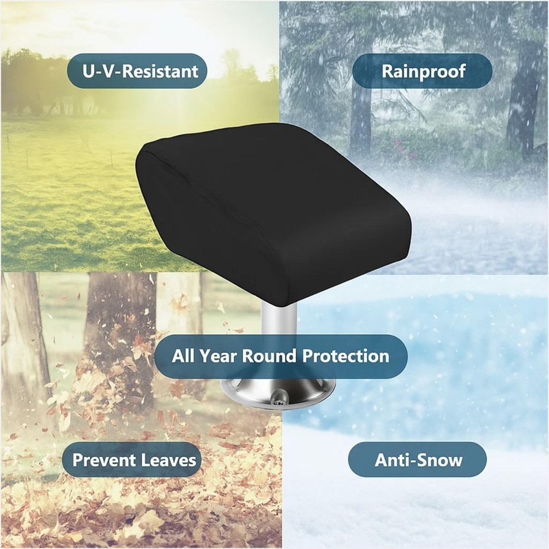 Boat Folding Seat Cover - Waterproof Marine Folding Seat Protector,