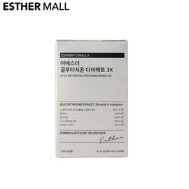 ESTHER FORMULA Lyuh Esther Glutathione Direct 3X 9.75g(325mg*30sheet)