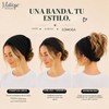 Conjunto de 3 bandas anchas de algodón sólido Boho Yoga