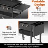 PHYPOBLE Foldable Griddle Side Shelf for Blackstone 36" Griddles, Griddle