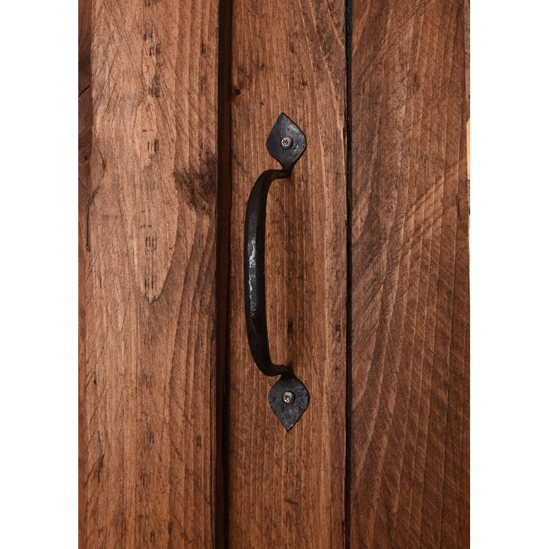 Battle-Merchant Forged Handle Fitting Chest Handle Hand-Forged Steel - Wrought