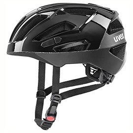 uvex Gravel x - Safe Performance Helmet for Men and Women - Individual Size Adjustment - Optimised Ventilation - All Black - 52-57 cm