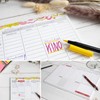 Weekly Planner Pad Including Habit Tracker, 50-Sheet Organiser without Date,
