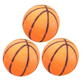 Beavorty Bath Set Bathing Balls Natural Sea Salt Pcs Basketball Shape Boys and Girls Bubble Bath Salt