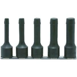 Koken RS4129/5-L37 Bolt Twister Rail Set, Total Length 1.5 inches (37 mm), Set of 5