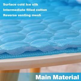 Dog Cooling Mats Pet Cooling Mats Dog Sleeping Mats Dog Cooling Pads Dog Bed Mats Cat Bed Mats Cats Cooling Pad Cool Self Cooling Mat Pet Summer Cooling Mat Sleeping Pad(28x40''/70x100cm, Light Blue)