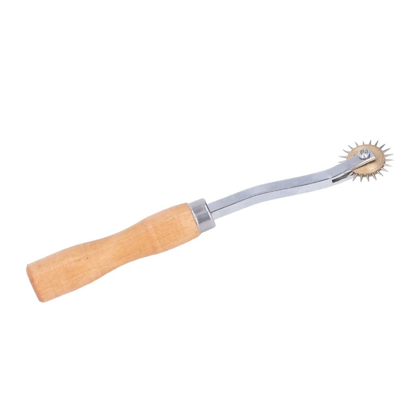Stainless Steel Needle Tracing Wheel, Sewing Tool for Leathercraft Patterns,