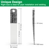 PKPKAUT 3PCS 4" Welding Wedge for Pipe Fitting and Metalwork