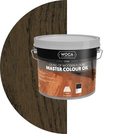 WOCA Denmark – Master Color Oil – Plant Based Oil Penetrating Stain and Finish for Wood Furniture, Floors, Trim and Cabinets– 1.5oz Sample – Black