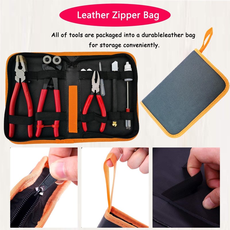 Tayfeim Glass Cutter Tool Glass Cutting Tool Set Kit with