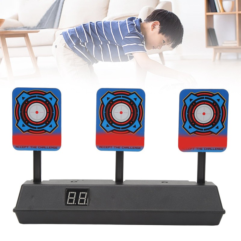 Auto Reset Digital Target Interactive Multi Purpose Sound Effect Electronic