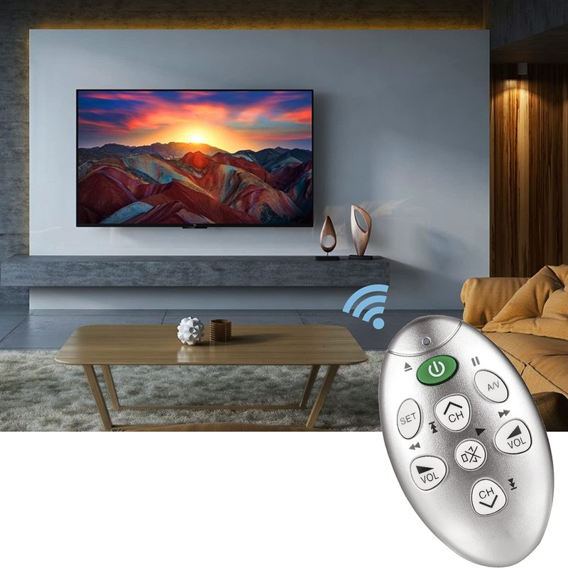 Universal Big Button TV Remote for Elderly and Senior Simple