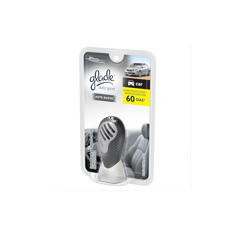 glade Aromatizante de Ambiente Continuo para Auto, Aparato con Repuesto,