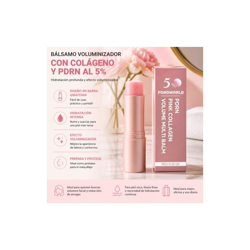 3pcs Pdrn Pink Collagen Volume Multi Balm,bálsamo Antiarrugas