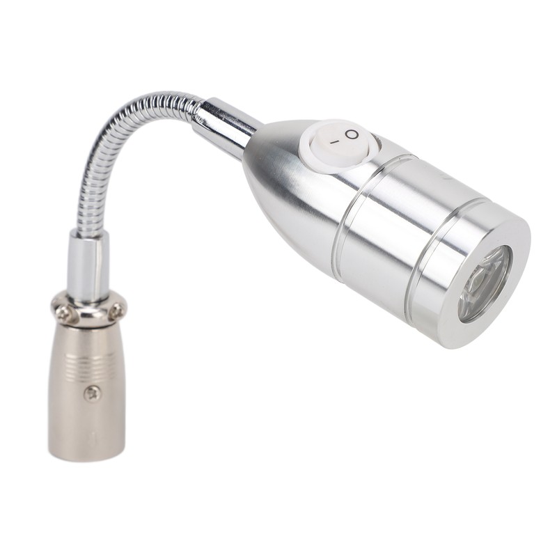 Universal LED Wheelchair Light Adjust Angle 3 Pin XLR Head