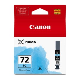 Canon PGI-72 Genuine Photo Cyan Ink Tank, Compatible with PIXMA PRO-10 Printers