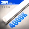 Barrina (Pack of 6) LED T5 Integrated Single Fixture, 4FT,