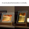 zalati Moving Sand Night Light 3D Sand Sea LED Light