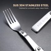 2Pcs Silver Forks Replacement for Food Jar 16 Oz, Multifunctional