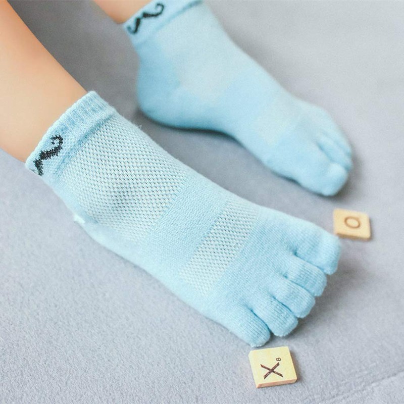 InSomila Kids' Socks, 5 Toe Socks, 4 Pairs Set, For