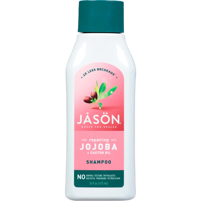 Jason Natural Products Pure Natural Shampoo, Long and Strong Jojoba,