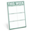 6-Count Knock Knock This Week Pads, To Do List Notepads,