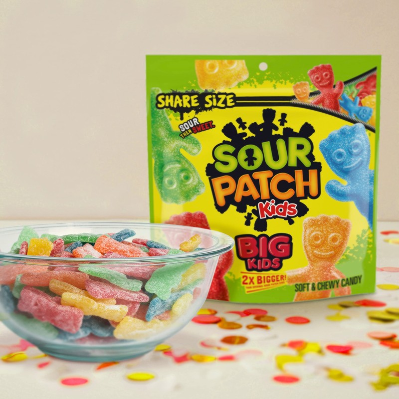 SOUR PATCH KIDS Big Kids Soft & Chewy Candy, Share