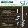 catapamey Dog Tie Out Cable and Stake,with 20FT Heavy Duty