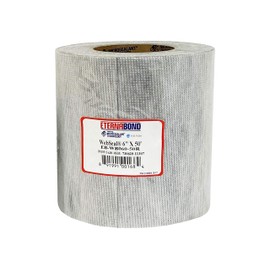 EternaBond WebSeal White 6" x50' MicroSealant Woven Polyester Tape | 23 mil Total Thickness | EB-WB060-50R - Reinforced Fabric for Roof Sealing and Repair