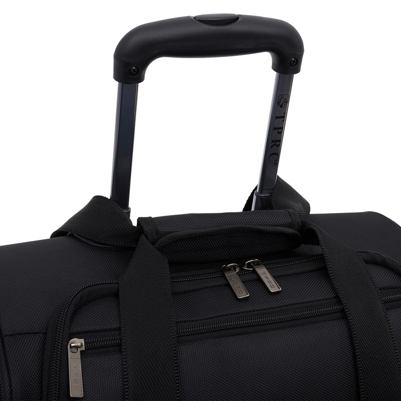 TPRC 15" Smart Under Seat Carry-On Luggage with USB Charging