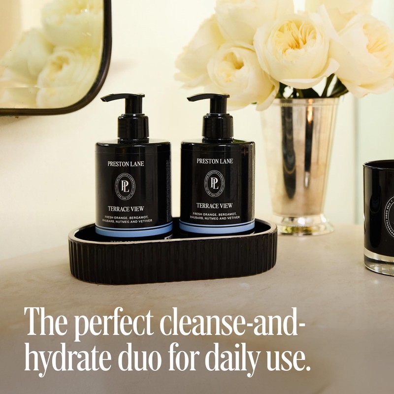 Preston Lane Hand Soap & Lotion Set, Highrise Scent –
