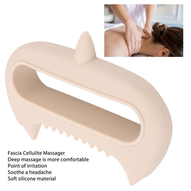 Cellulite Lymphatic Drainage Massager Silicone Fascia Myofascial Release Massager for