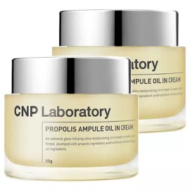 Cha N Park CNP차앤박 프로폴리스 앰플 오일 인 크림 - 50g x 2개 CNP Charnteau Propolis Ampoule Oil in Cream - 50g x 2 [50g x 2 pieces]
