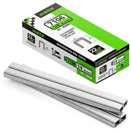 meite 71/06 22 Gauge 71 Type 3/8-Inch Crown 1/4-Inch Leg Length Galvanized Upholstery Staples for Fine Wire Staplers (10,020 Counts)