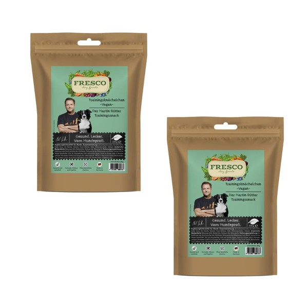 Fresco Martin Rütter Trainingsknöchelchen Vegan | Doppelpack | 2 x