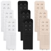 Megecaa 9 Pcs Bra Extender 2 Hook 3 Row, Women's