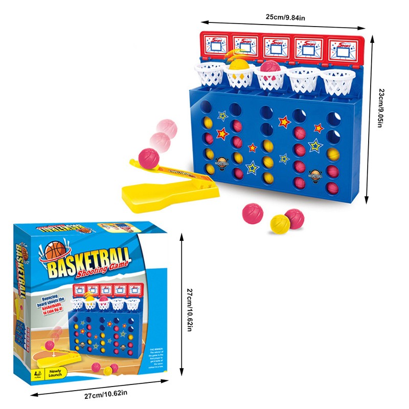 Basketball Shooting Game for Kids Bouncing Linking Game Educational Toys