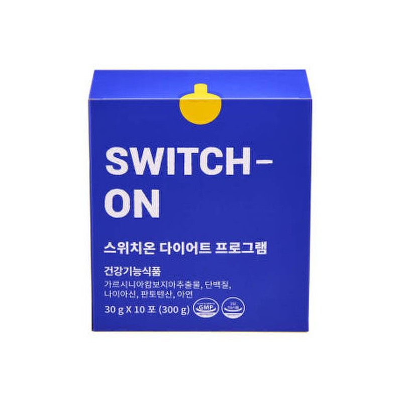 스위치온 다이어트 프로그램 30gx10포 프로틴 분리유청단백질 분말 파우더 SwitchOn Diet