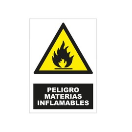 S21 adr2085.g Signage – Danger Flammable Materials Multi-Coloured