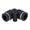 10pcs Pneumatic Connector Durable ABS Replaceable Practical Connecting Accessories for