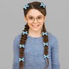 24 Pieces Mini Bowknot Hair Clips for Women Girls, Small