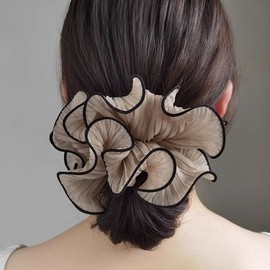 Hair tie scrunchie women's hair accessory fashion rubber band bun (WFGSS8U) / 머리끈 곱창 밴드 여성 헤어 장식 패션 고무줄 똥머리 (WFGSS8U)