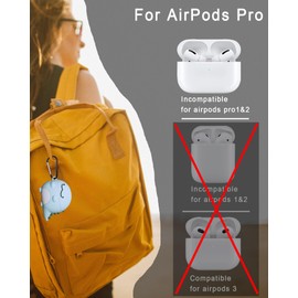 Cute Dinosaur Pro Cover for AirPods Pro 2rd Case with Cleaning Pen Kit - 3 in 1 3D Funny Cartoon Shockproof Protective Case Accessories Set for Airpod Pro 1st/2rd Generation Charging Case - Green