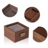 Baskiss Wooden Watch Case Watch Storage Box Collection Case Watch