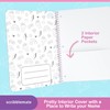 ScribbleMate Wide Ruled Spiral Notebook, Set of 3 Adorable 1