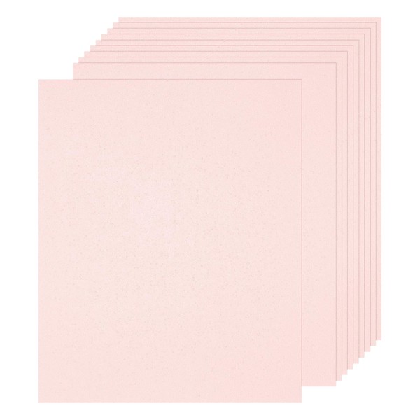MECCANIXITY 25 Pcs Shimmer Cardstock Paper, 8 x 11 Inch