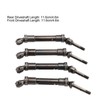RC Drive Shaft Steel 11.6cm Length Easy Replaceable Front Rear