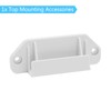 KISKIZ Retractable Baby Gate Replacement Parts Kit (White) Retractable Pet