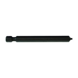 BONDHUS BH5/64 No.10804 Hex Ball Point Power Bit, 5/64 Inch, Insertion Angle: 0.25 inches (6.35 mm), Total Length: 3.0 inches (76 mm), Black Dyed