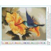 Abillyn Embroidery Cross Stitch Kits Hummingbird and Flower Stamped with
